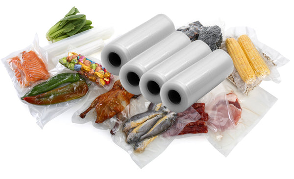 TINTON LIFE Kitchen Food Vacuum Bag Storage Bags For Vacuum Sealer Food Fresh Long Keeping 12+15+20+25+28cm*500cm 5 Rolls/Lot