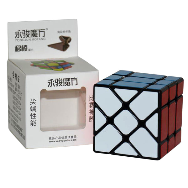 New Arrival YongJun YJ Speed 3X3X3 Fisher Cube Magic Cubes Speed Puzzle Learning Educational Toys For Children Kids cubo magico