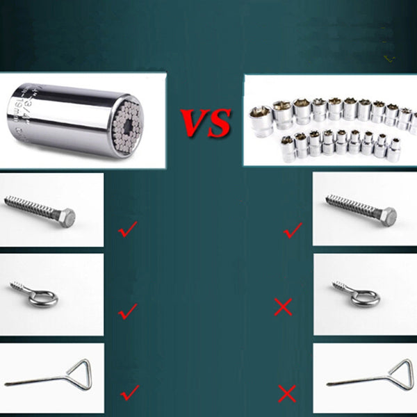 Universal Torque Wrench Head Set