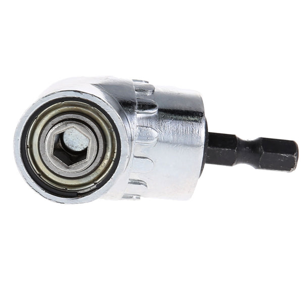 Adjustable 1/4 Hex Shank Angle Driver Screwdriver 105 Degree Magnetic Bit Angle Extension Screw Driver Socket Holder Adapter