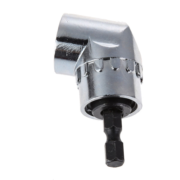 Adjustable 1/4 Hex Shank Angle Driver Screwdriver 105 Degree Magnetic Bit Angle Extension Screw Driver Socket Holder Adapter