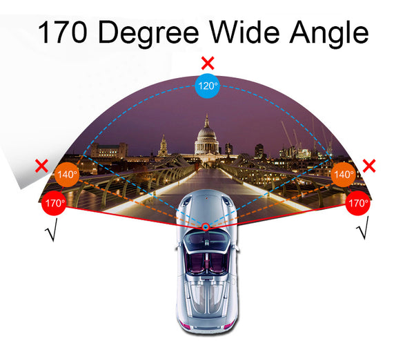 E-ACE Full HD 1080P Car Dvr Camera Auto 4.3 Inch Rearview Mirror Digital Video Recorder Dual Lens Registratory Camcorder