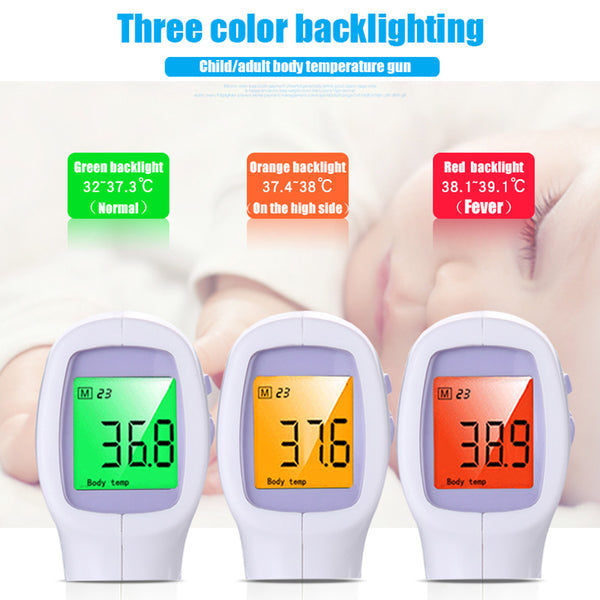Guucy Infrared Digital Baby Thermometer Forehead Non-contact Infrared LCD Measure Thermometer electronic Adult Body Termometer