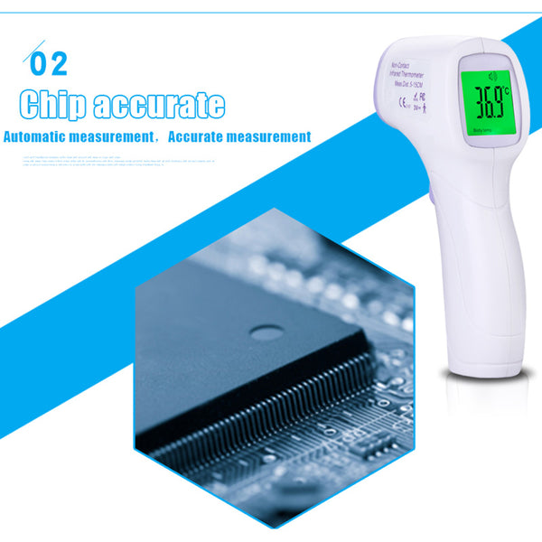 Guucy Infrared Digital Baby Thermometer Forehead Non-contact Infrared LCD Measure Thermometer electronic Adult Body Termometer