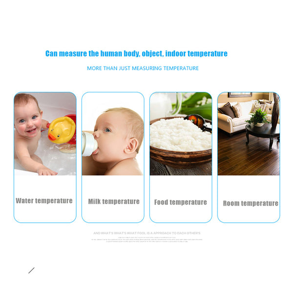 Guucy Infrared Digital Baby Thermometer Forehead Non-contact Infrared LCD Measure Thermometer electronic Adult Body Termometer
