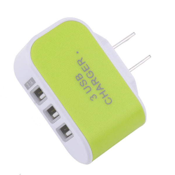 for Samsung 5V 3.1A Universal Triple USB Port Wall Home Travel AC Charger Adapter for iPhone 5s 6s 7 for Huawei Travel Charger