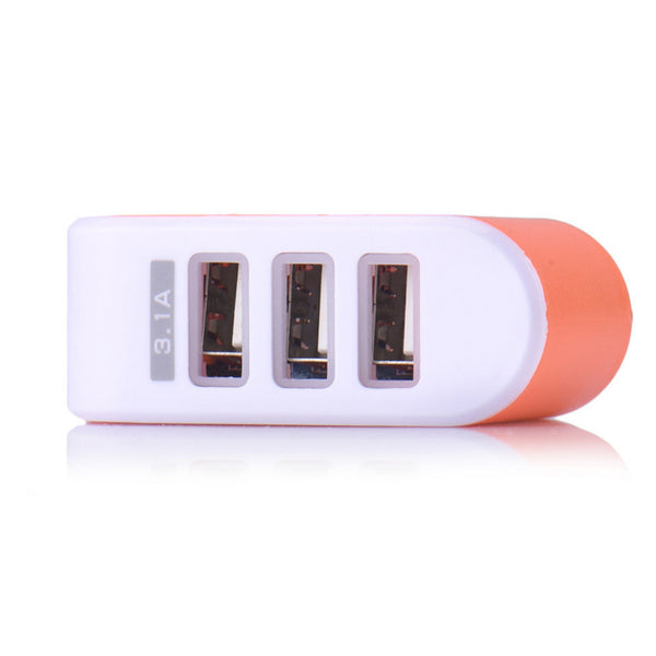 for Samsung 5V 3.1A Universal Triple USB Port Wall Home Travel AC Charger Adapter for iPhone 5s 6s 7 for Huawei Travel Charger
