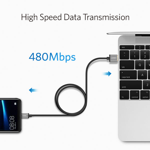 Ugreen Micro USB Cable Fast Charging USB Data Cable Android Microusb Charger Cable for Samsung Xiaomi Tablet Mobile Phone Cables