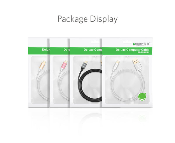 Ugreen Micro USB Cable Fast Charging USB Data Cable Android Microusb Charger Cable for Samsung Xiaomi Tablet Mobile Phone Cables