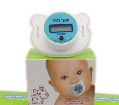 Cheap Soft Pacifier Lcd Kids Fever Electronic Digital Nipple Thermometer Baby Body Care Wholesale High Quality 2017