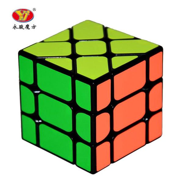 New Arrival YongJun YJ Speed 3X3X3 Fisher Cube Magic Cubes Speed Puzzle Learning Educational Toys For Children Kids cubo magico